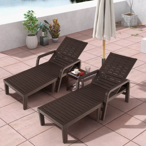 Outdoor Adjustable Lounge Chair