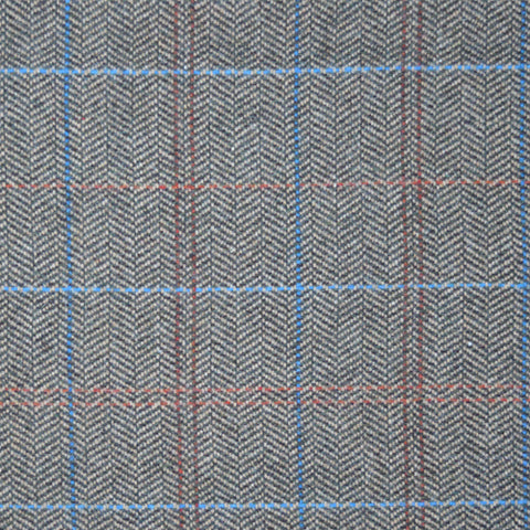 Spacious Storage Bench with Nordic Style Legs and Multi Tweed Button Design