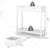 Stylish Entryway Console Table with Acacia Wood Frame and Storage Shelf