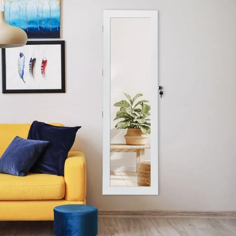 Mountable Jewellery Cabinet with Versatile Design and Smart LED Lights