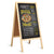 Foldable Multi-Function Double Sided Blackboard with Magnetic Surface