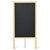 Foldable Multi-Function Double Sided Blackboard with Magnetic Surface