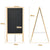 Foldable Multi-Function Double Sided Blackboard with Magnetic Surface