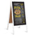 Foldable Multi-Function Double Sided Blackboard with Magnetic Surface