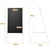 Foldable Multi-Function Double Sided Blackboard with Magnetic Surface