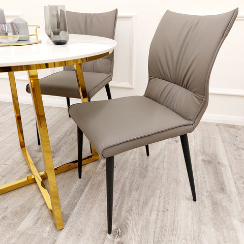 Dido Leather Dining Chair