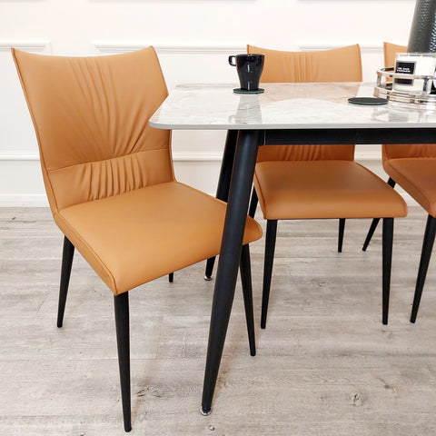 Dido Leather Dining Chair