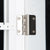 Edgeless Standing Jewellery Mirror with Storages and Internal LED