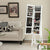 Edgeless Standing Jewellery Mirror with Storages and Internal LED