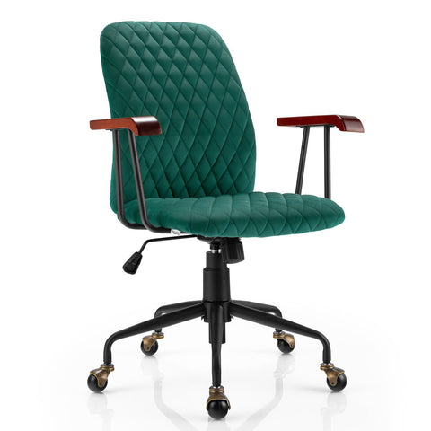 Charming Leisure Swivel Chair with Ergonomic Backrest and Flexible Rotation