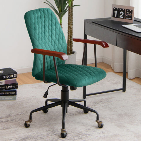 Charming Leisure Swivel Chair with Ergonomic Backrest and Flexible Rotation