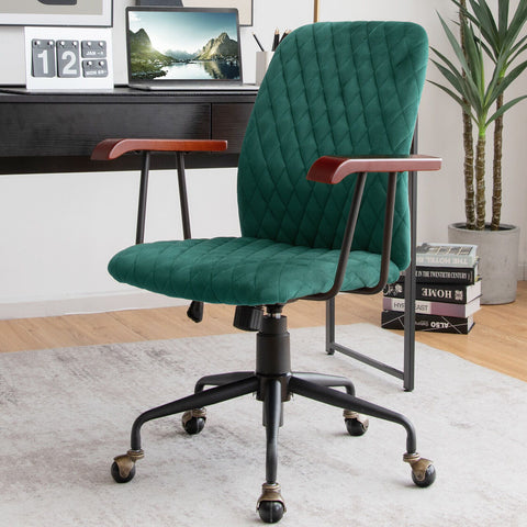 Charming Leisure Swivel Chair with Ergonomic Backrest and Flexible Rotation