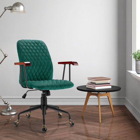 Charming Leisure Swivel Chair with Ergonomic Backrest and Flexible Rotation