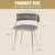 Velvet Dining Chairs - Gold Legs (set of 2)