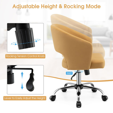 Modern Height-Adjustable Multi-Function Chair with Ergonomic Design and Swivel