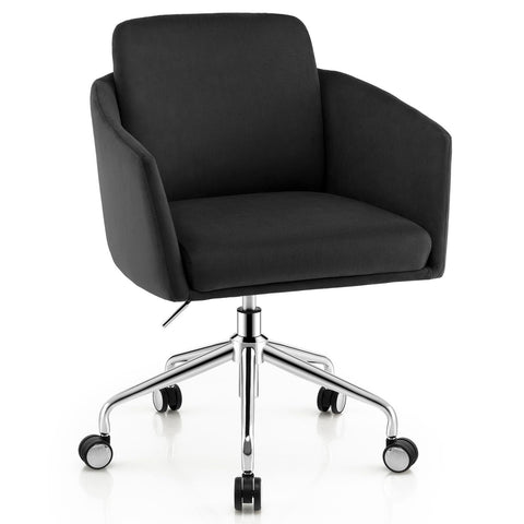 Stylish Height-Adjustable Leisure Chair with Ergonomic Design and Cushioned Seat