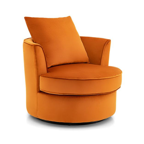 360 Degree Tub Armchair in Orange