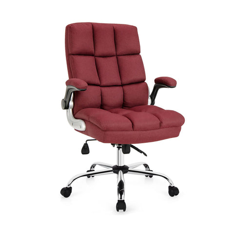 Exquisite Executive Office Chair with Upholstered material and Ergonomic Design