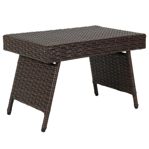 Outdoor Foldable Heavy Duty Coffee Table with Sturdy Frame