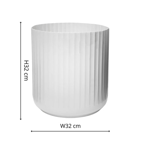 Elegant Steel Bowl Planter Set of two with Rust-resistant Design