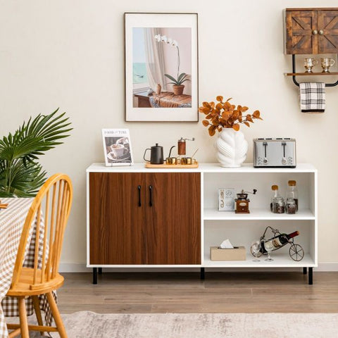 Multi-Functional and Elegant Buffet Sideboard with Ample Storage and Practical Design