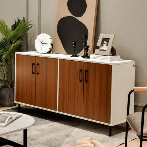 Multi-Functional and Elegant Buffet Sideboard with Ample Storage and Practical Design