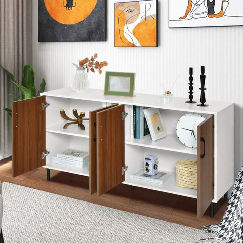 Multi-Functional and Elegant Buffet Sideboard with Ample Storage and Practical Design