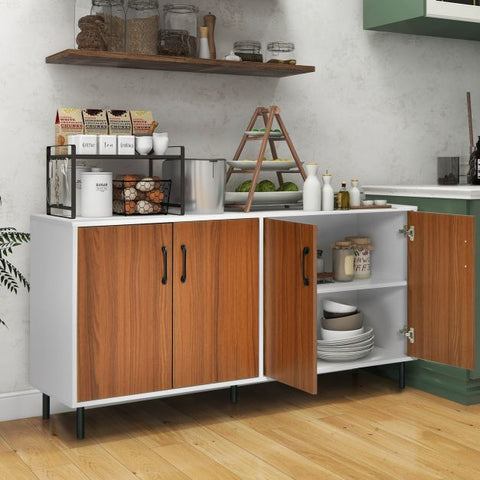 Multi-Functional and Elegant Buffet Sideboard with Ample Storage and Practical Design