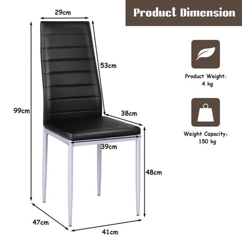 Essential Set of 4 Dining Chairs