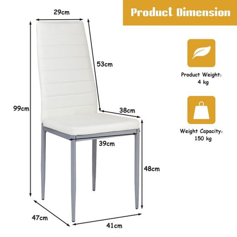 Essential Set of 4 Dining Chairs