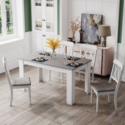 Modern Dining Table with Capacity of 4 People