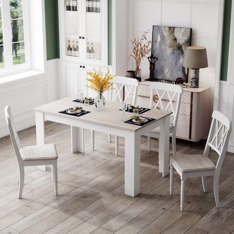 Modern Dining Table with Capacity of 4 People