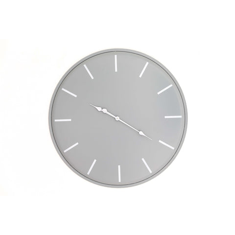 Contemporary and Modern Large Wall Clock with Flat Minimalist Design