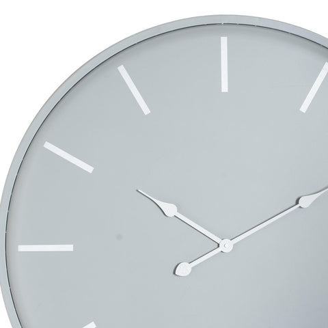 Contemporary and Modern Large Wall Clock with Flat Minimalist Design