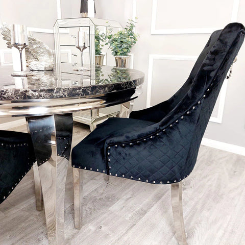 Luna Chrome Dining Chair
