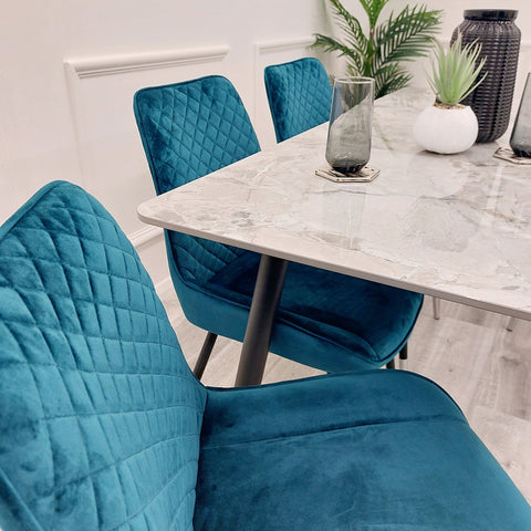 Megan Velvet Dining Chair