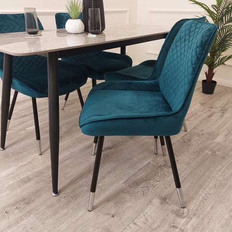 Megan Velvet Dining Chair