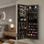 Practical Wall Mounted Jewellery Armoire with Lockable Feature Large Storage Capacity