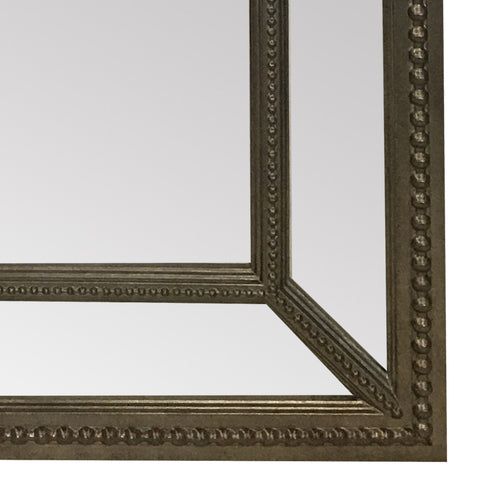 Stylish Rectangular Wall Mirror with Wooden Frame