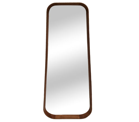 Classic Wall Mirror with Oak Wood Frame