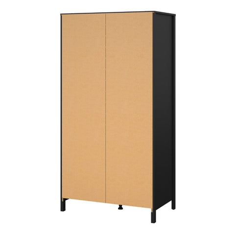 Minimalistic and Clean Spacious Wardrobe with Ample Storage and Classic Appeal