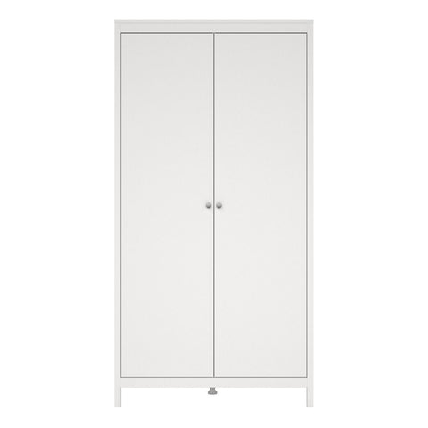 Minimalistic and Clean Spacious Wardrobe with Ample Storage and Classic Appeal