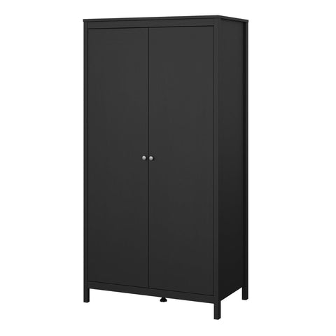 Minimalistic and Clean Spacious Wardrobe with Ample Storage and Classic Appeal