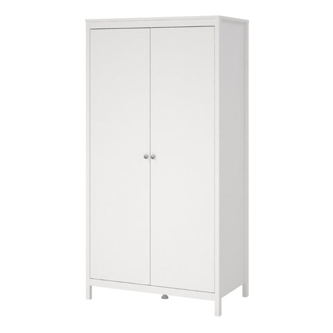 Minimalistic and Clean Spacious Wardrobe with Ample Storage and Classic Appeal