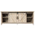 Elegant and Rustic TV Stand with Ample Storage and Functional Barn Doors