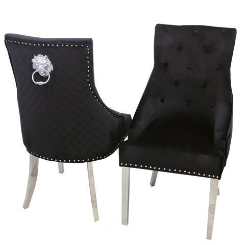 Luna Chrome Dining Chair