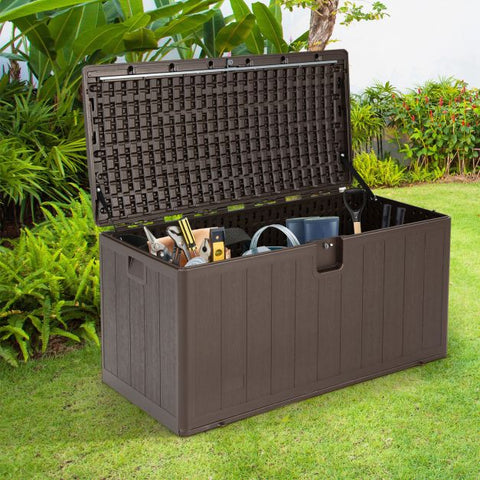 400L Lockable Outdoor Deck Storage Box