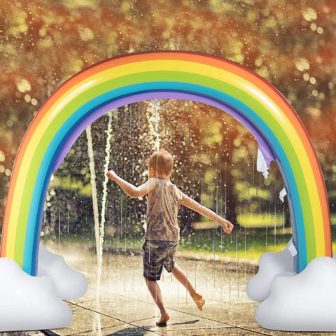 Mini Waterfall Rainbow Inflatable Sprinker