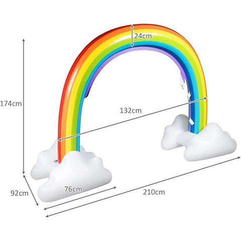 Mini Waterfall Rainbow Inflatable Sprinker