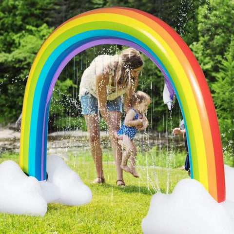 Mini Waterfall Rainbow Inflatable Sprinker